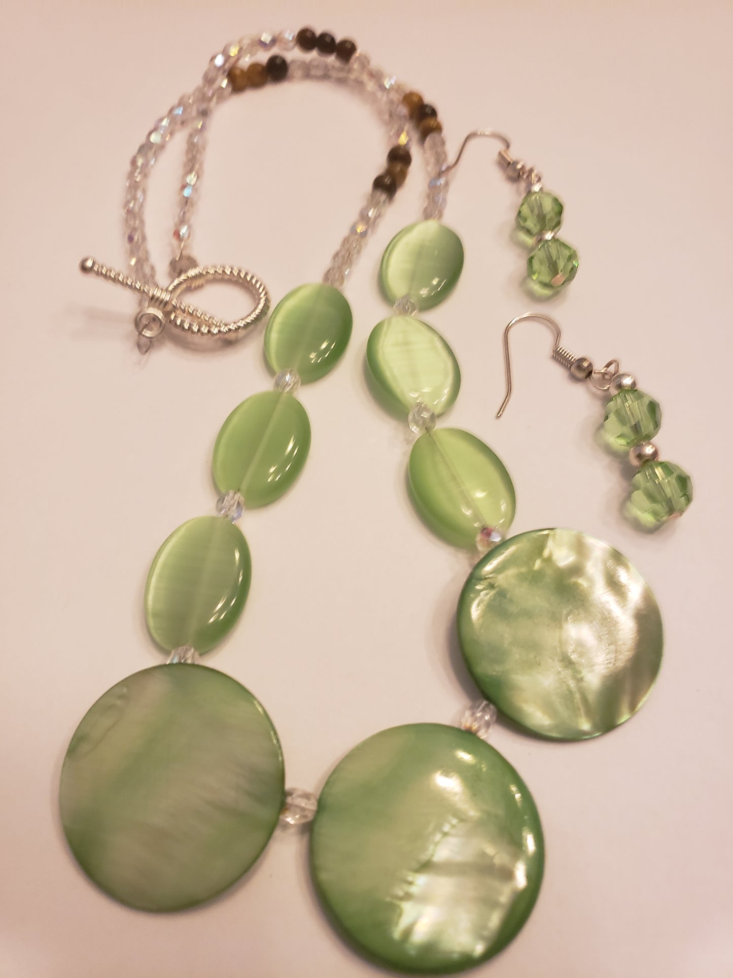 1010NE Flat Green Shell Set