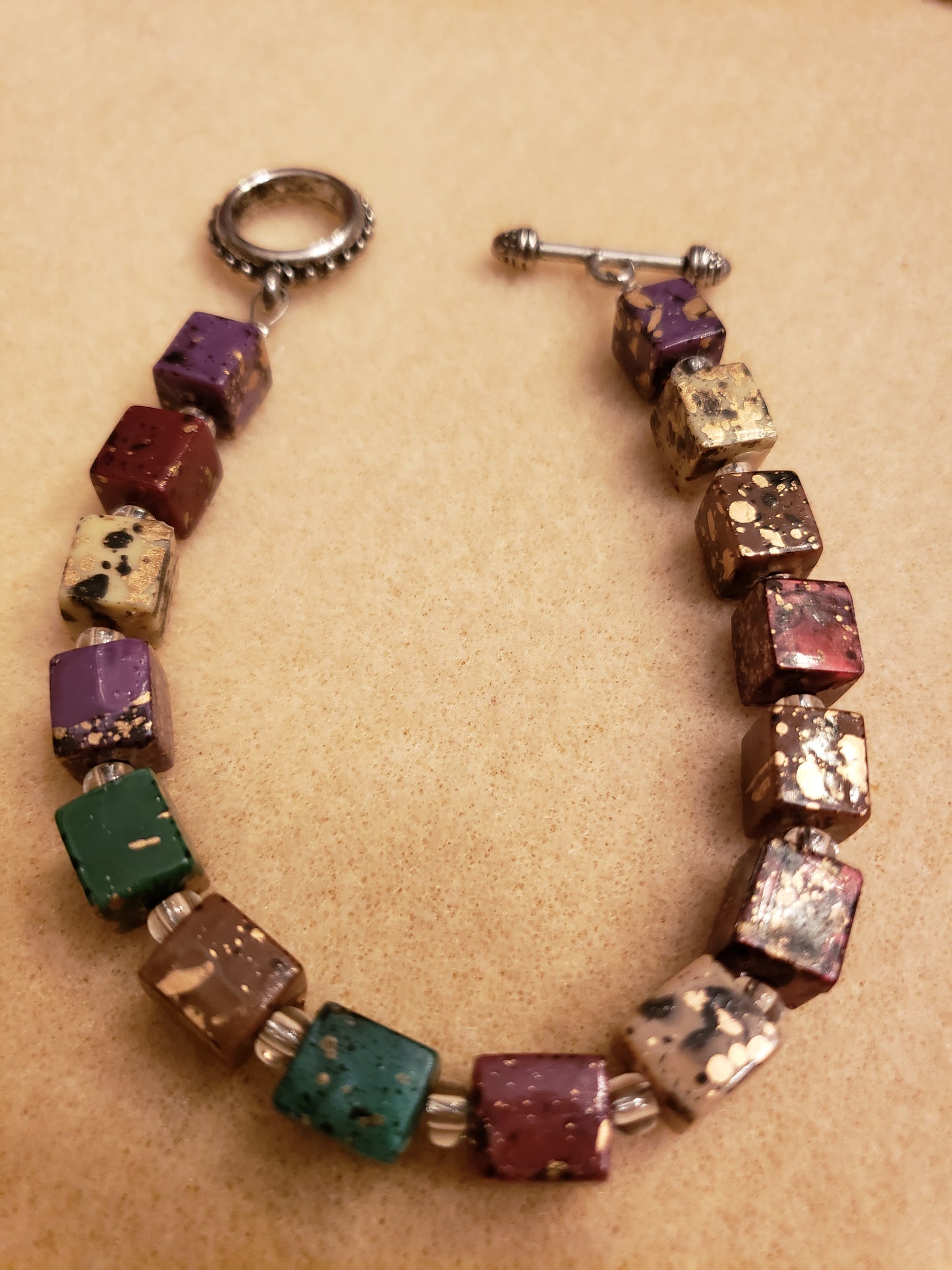 21B Speckled Charmer Bracelet