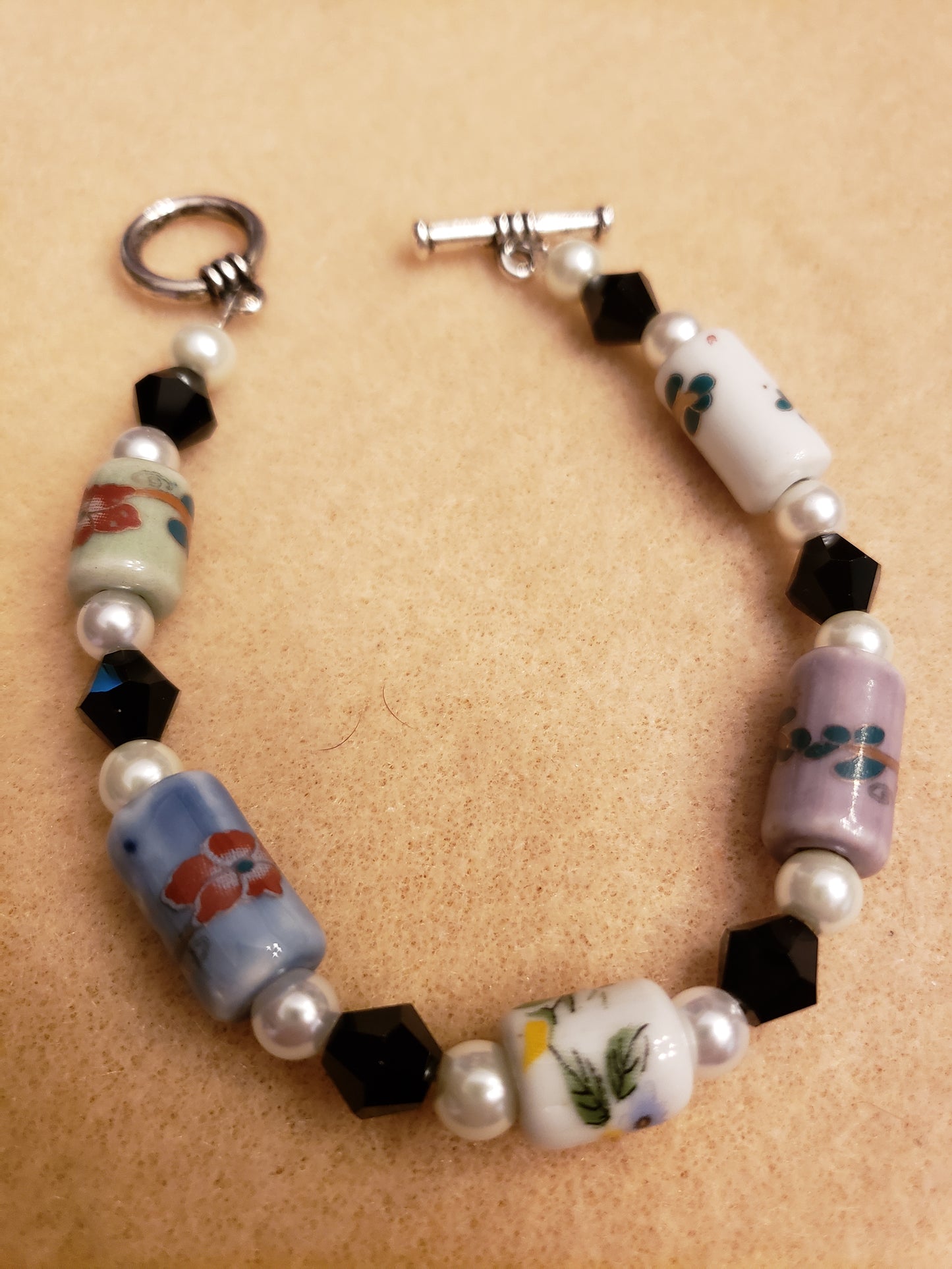 524B Vintage Tube Bracelet