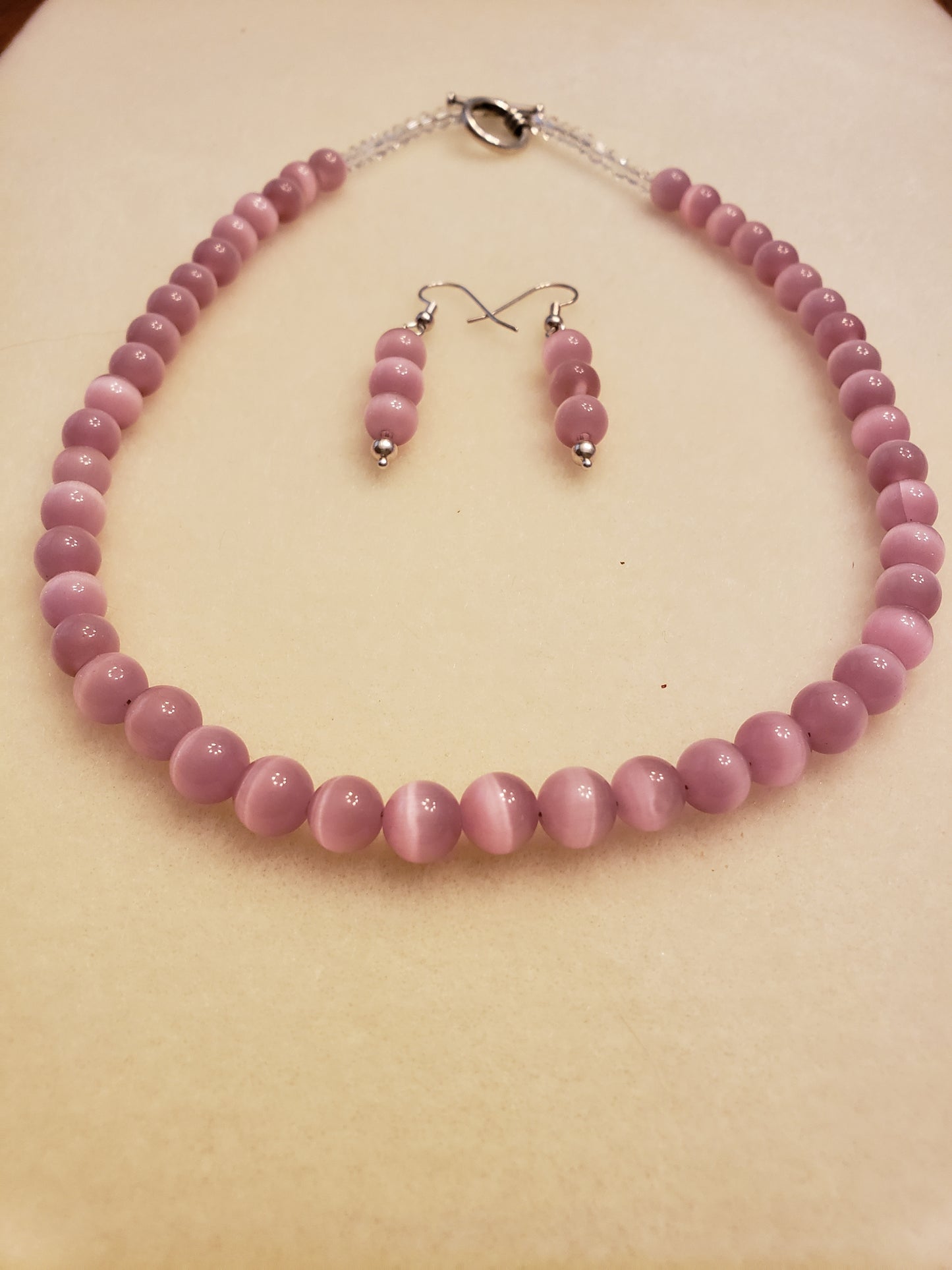 18NE Cats Eye Pink Set