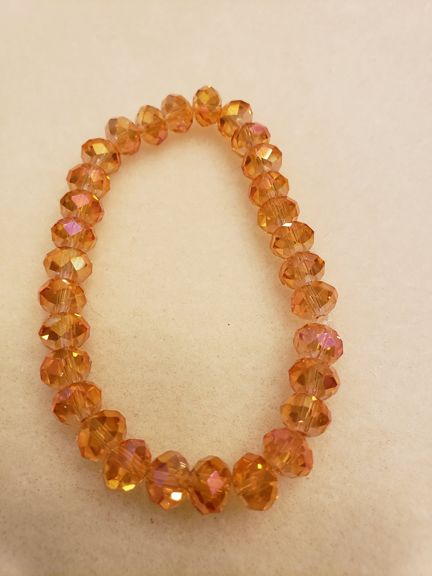 #178B Amber Stretch Bracelet