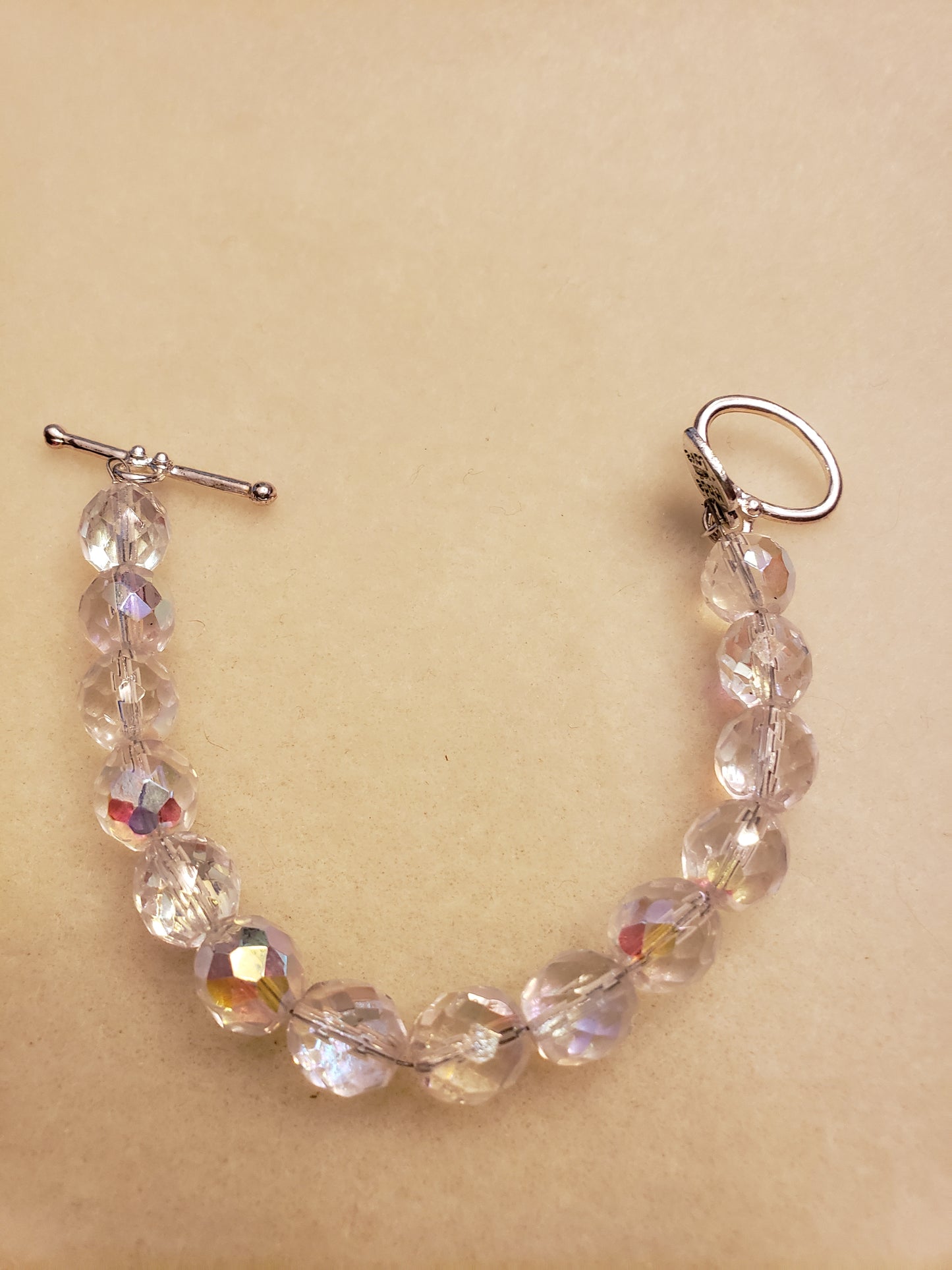 27B Clear Crystal Bracelet
