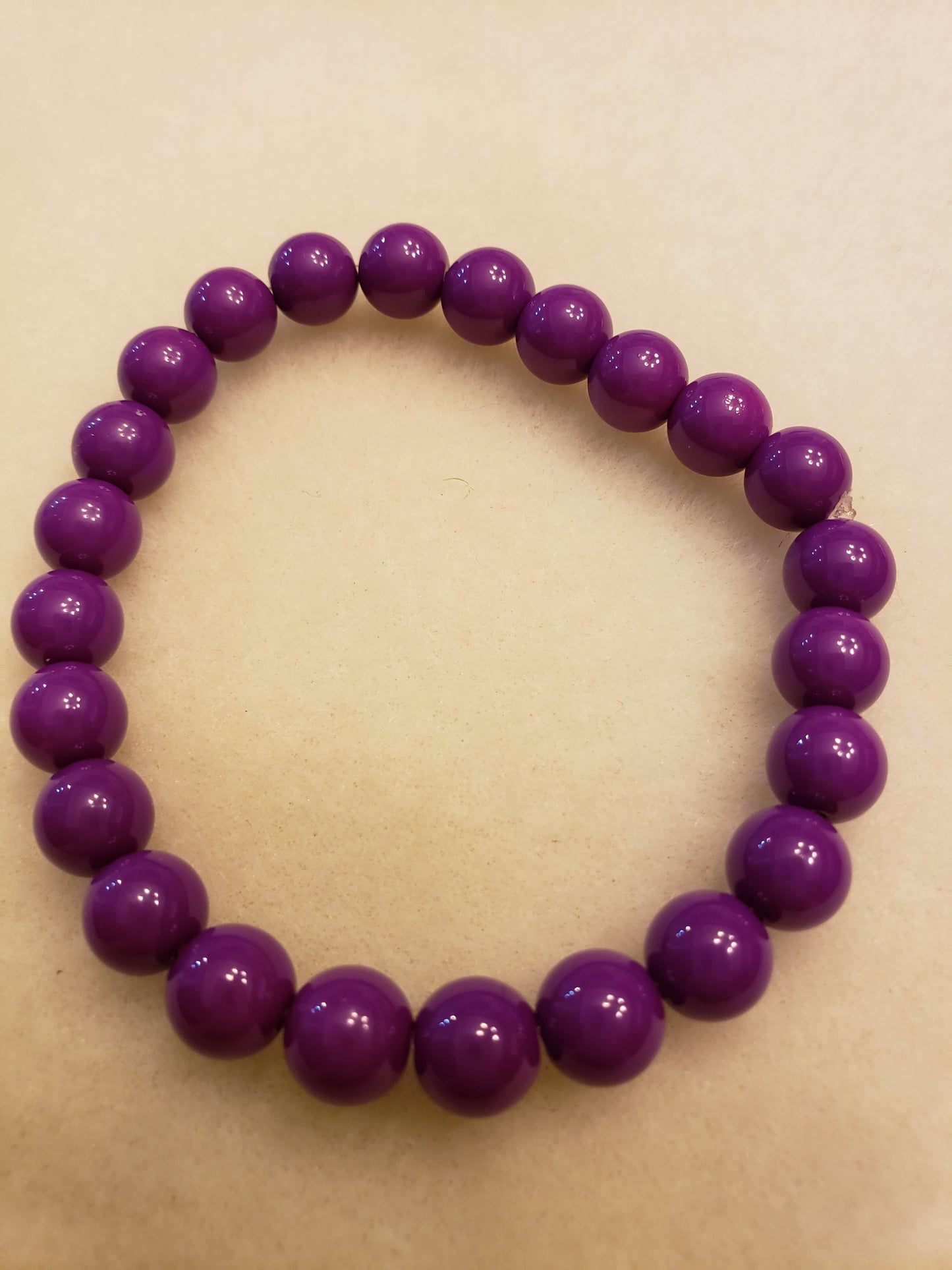 7029B Purple Stretch Bracelet