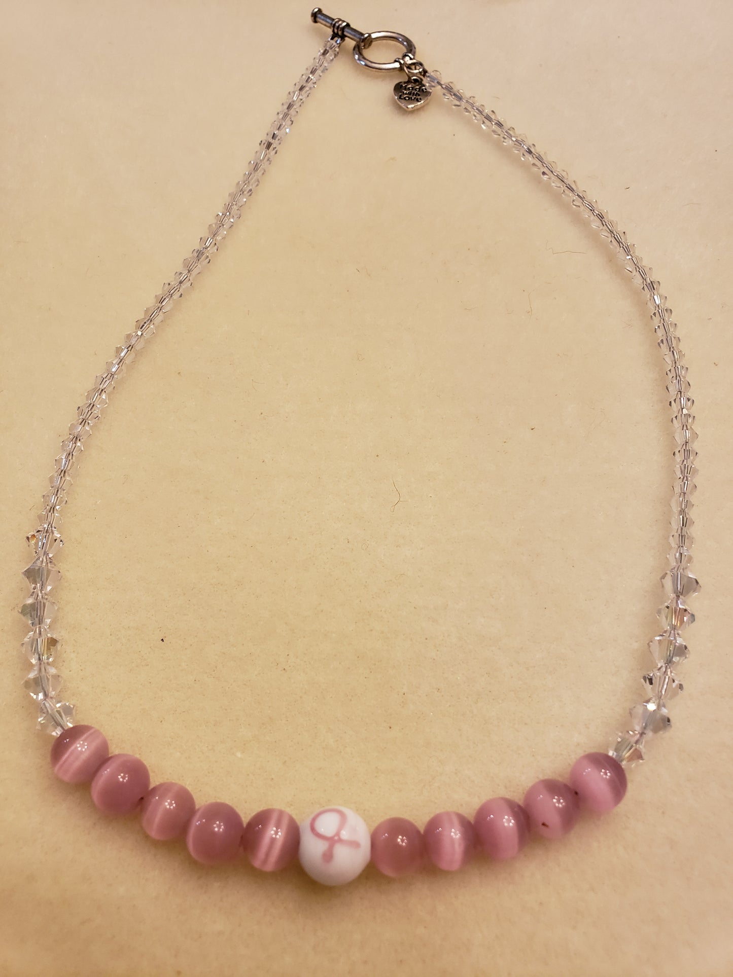 Cancer Awareness Necklace #15BC