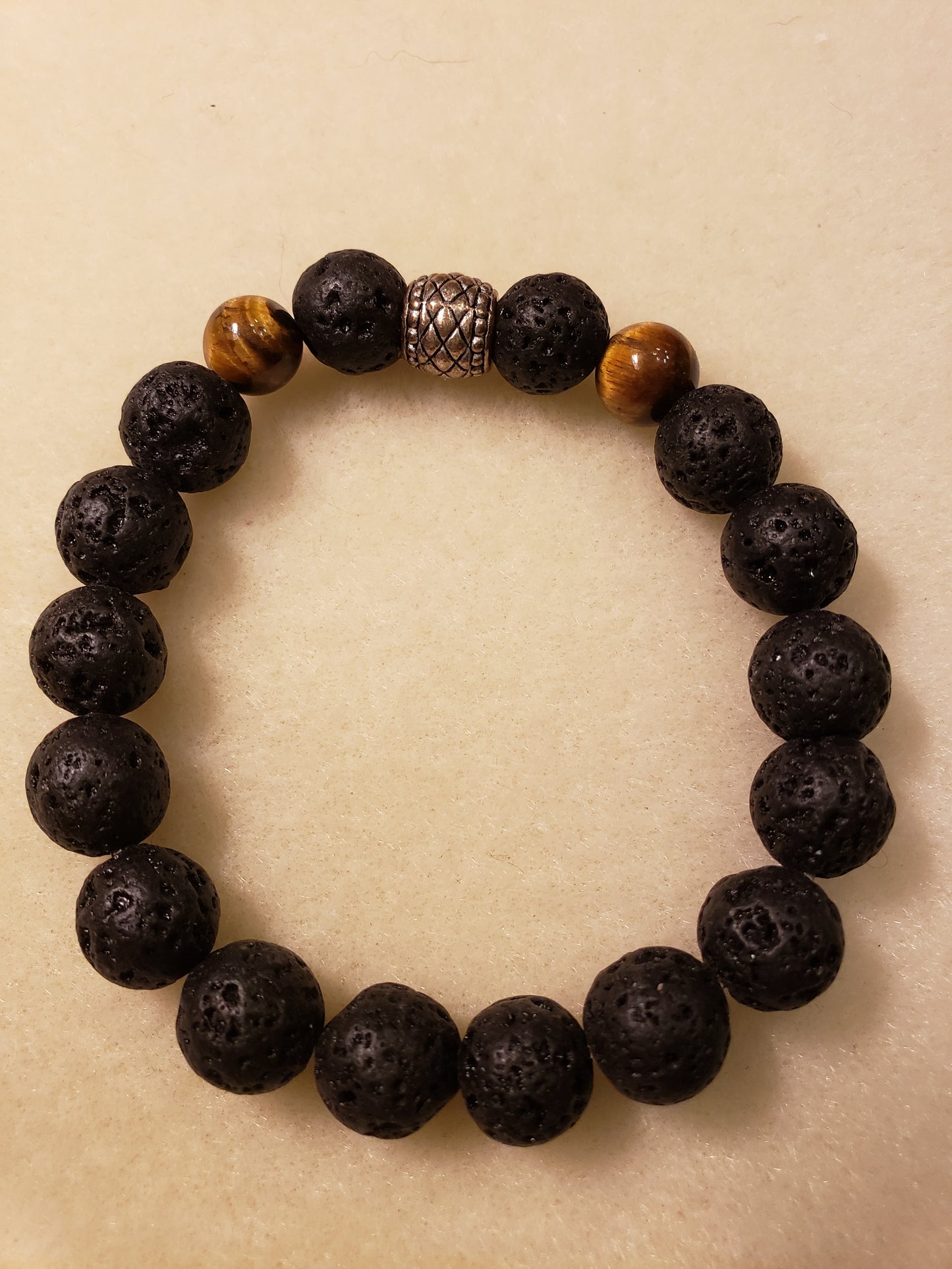 11LB Double Tiger Eye Bracelet