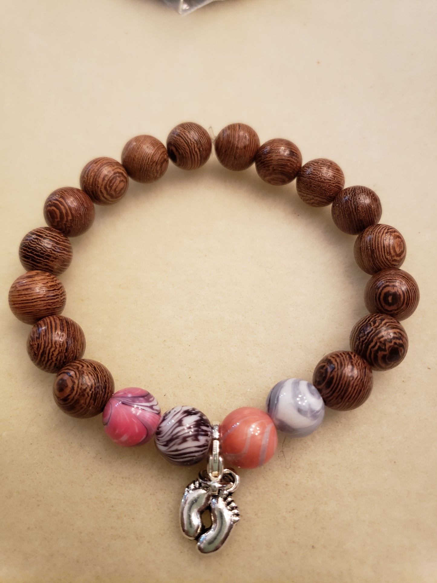 7014B Stretch Marbled Bracelet