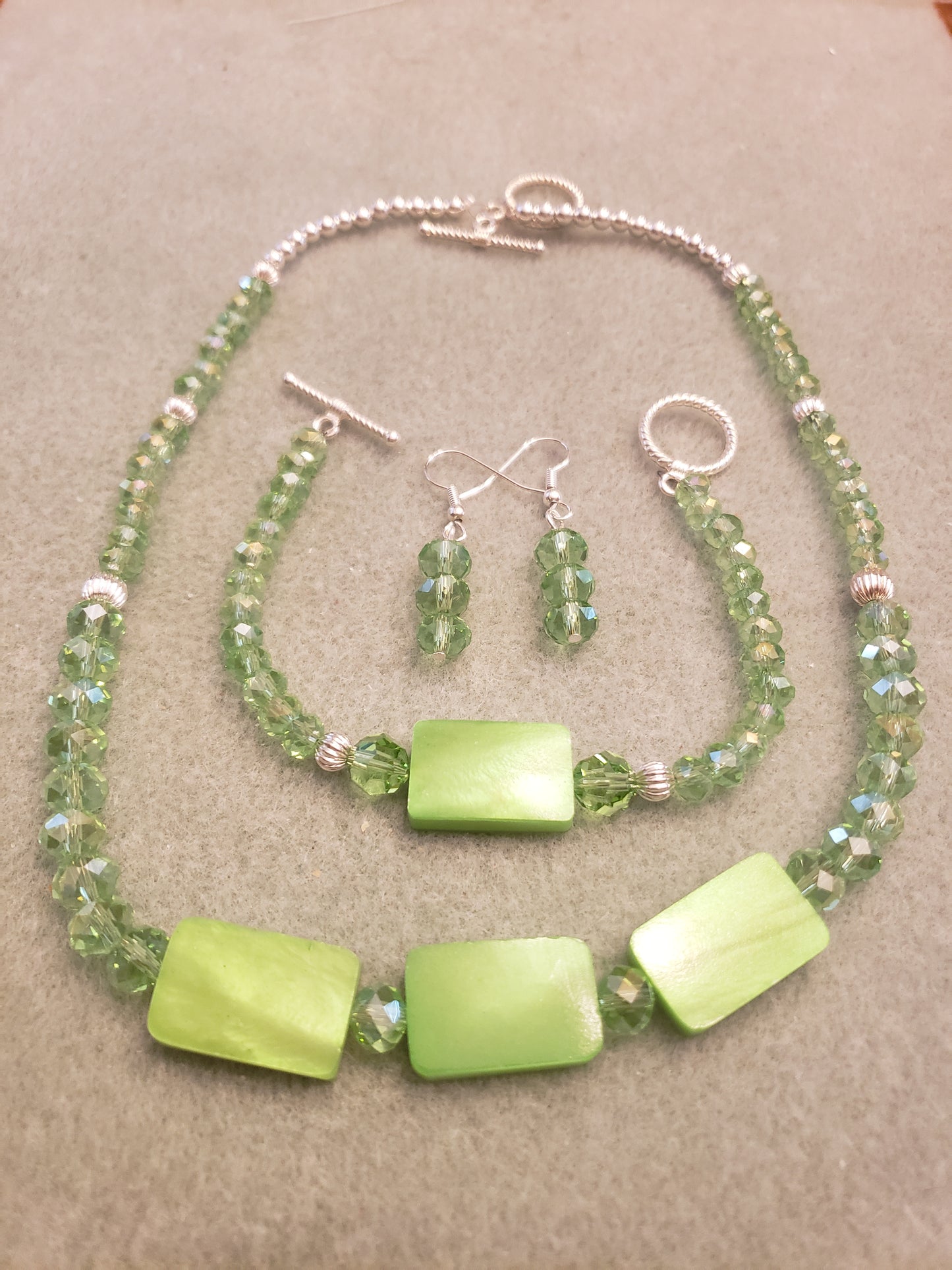 1006NBE Green Rectangle Set