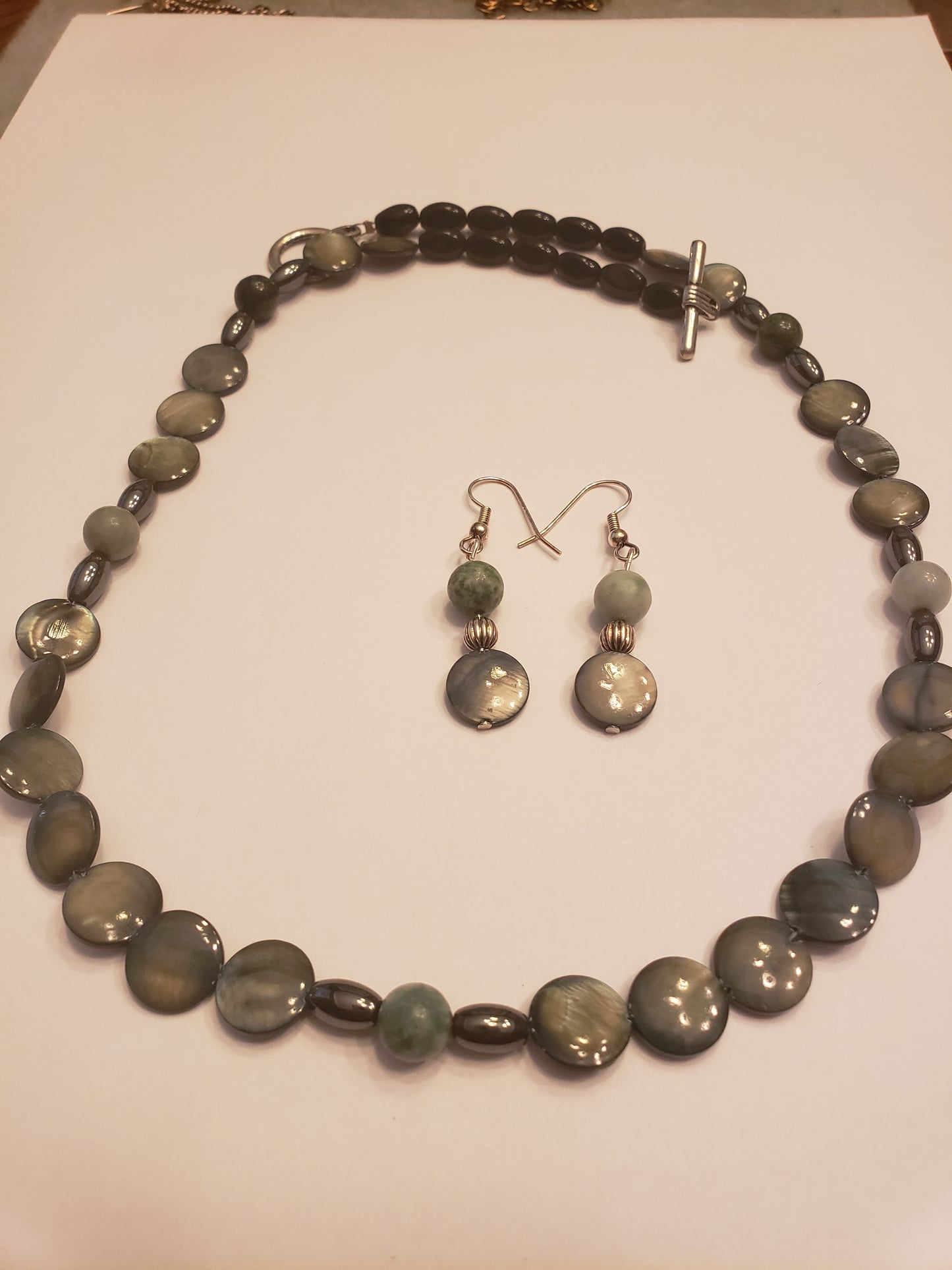 136NE Flat Gray Shell Set