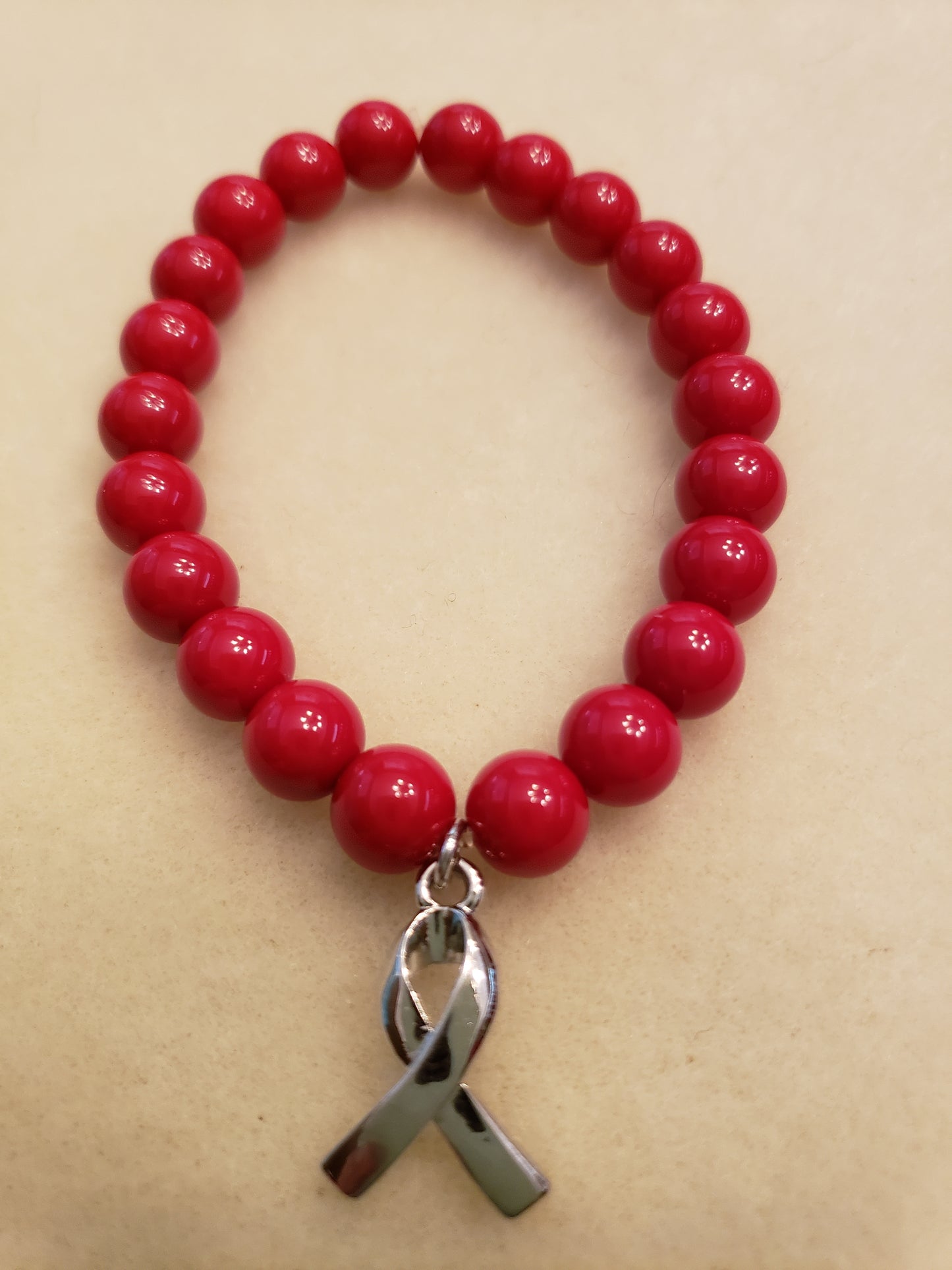 Cancer Awareness Bracelet #2 Heart