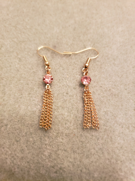 8E Dangling Crystal Earrings