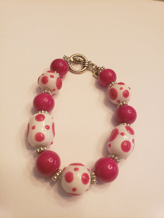 42B Magenta Bracelet