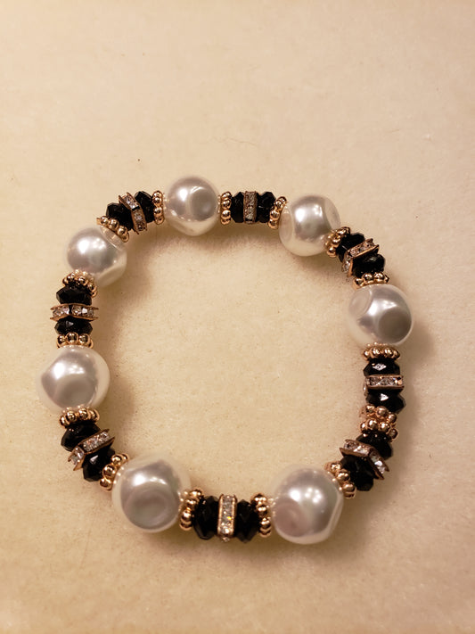 2001B Pearlie Shimmer Stretch Bracelet
