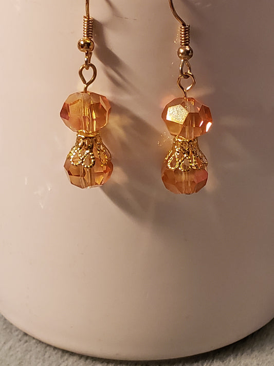 8E Fancy Amber Earrings