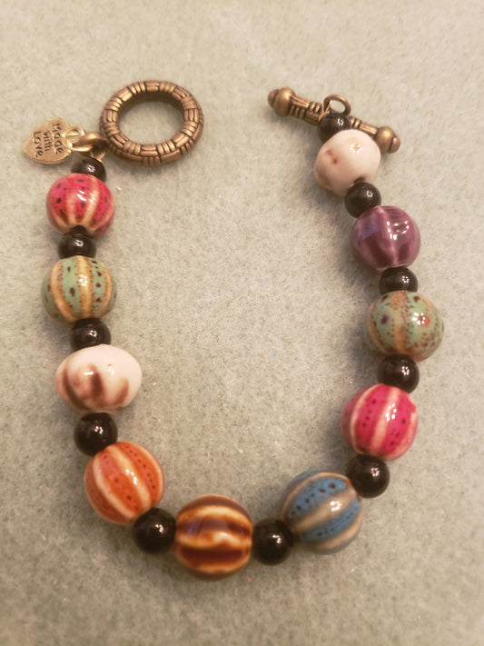 182B Fall Striped Bracelet