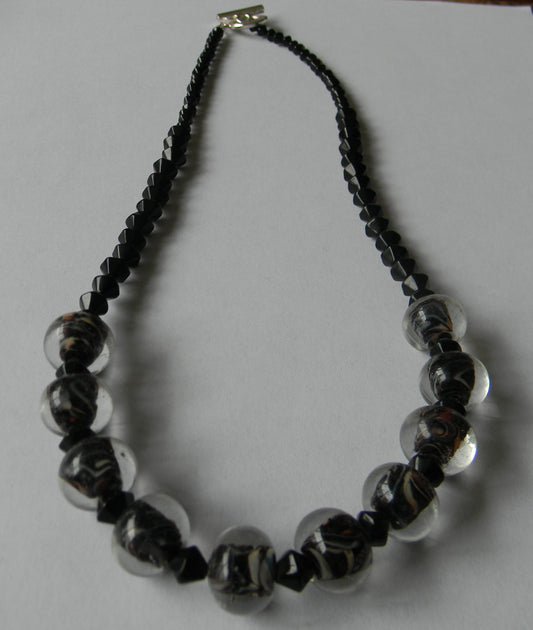 99N Clear Bubble Necklace